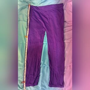 Vibrant Purple Kids Leggings